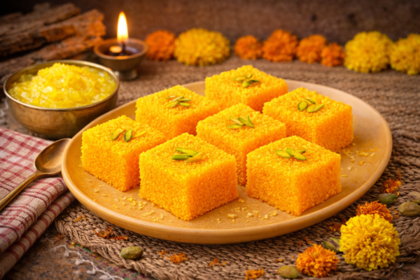 Coconut Burfi (Pure Ghee)