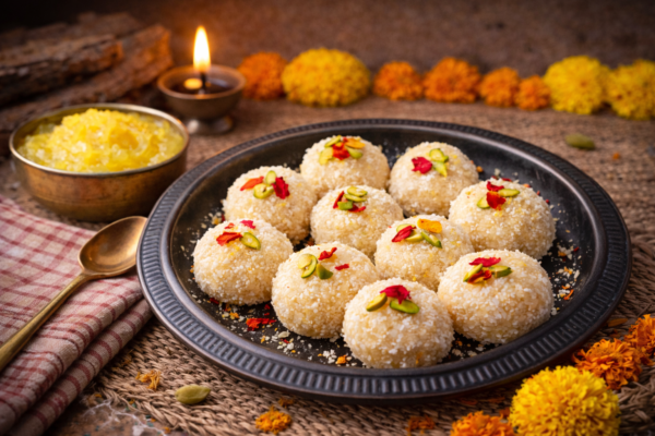 Nariyal Ladoo (Pure Ghee)